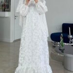 White tissue broshia maxi