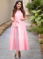 Pink cotton dress