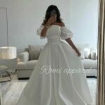 White thai silk heavy maxi