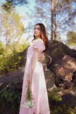 Pink cotton dress
