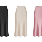 Satin skirts