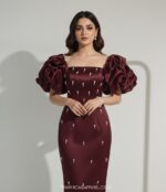 Maroon pearl maxi - Image 2