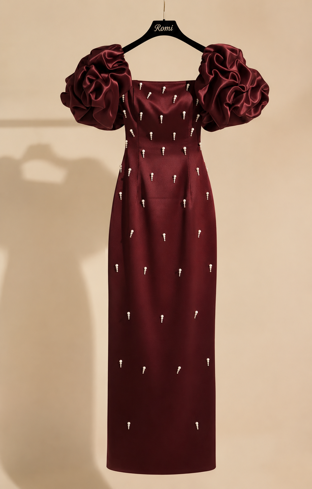 ChatGPT Image May 10, 2026, 06_13_11 AM Maroon pearl maxi - Image 1